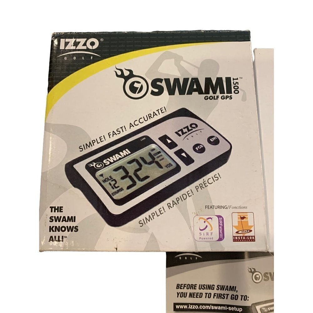 IZZO Swami1500 Golf GPS READ NOS Parts Only